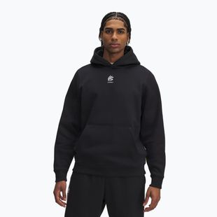 Кофта чоловіча Under Armour Curry Splash Hoodie black / white clay