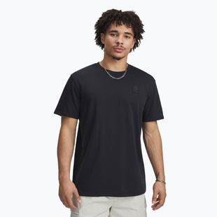 Футболка баскетбольна чоловіча Under Armour Curry Heavyweight Trend Tee black/black
