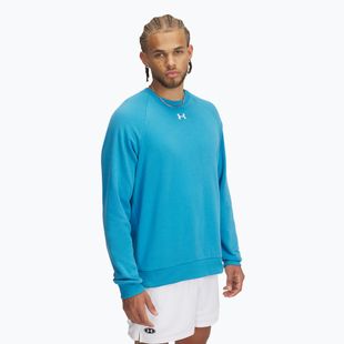 Кофта чоловіча Under Armour Rival Fleece Crew ether blue/white