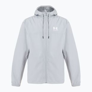 Куртка чоловіча Under Armour Rival Woven Windbreaker mod gray/mod gray/white