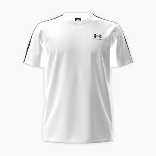Футболка для тренувань чоловіча Under Armour Icon Heavyweight Tee Taping white/black