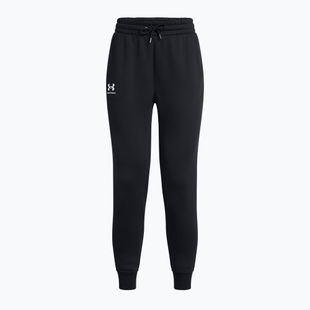Штани жіночі Under Armour Icon Fleece Jogger black/black/white