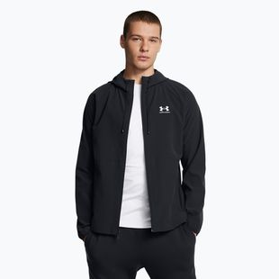 Куртка для тренувань Under Armour Vibe Woven black/white