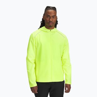 Куртка для бігу чоловіча Under Armour Storm Run Hooded high vis yellow//reflective