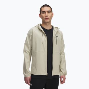 Куртка для тренувань Under Armour Vibe Woven khaki base/black