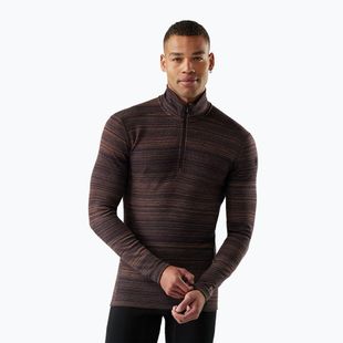 Кофта термічна чоловіча Smartwool Classic Thermal Merino Base Layer 1/4 Zip Boxed mink color shift
