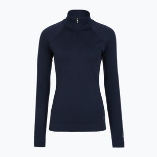Кофта термоактивна жіноча Smartwool Classic Thermal Merino Base Layer 1/4 Zip Boxed deep navy