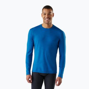 Лонгслів термічний чоловічий Smartwool Merino 250 Baselayer Crew Boxed nival blue