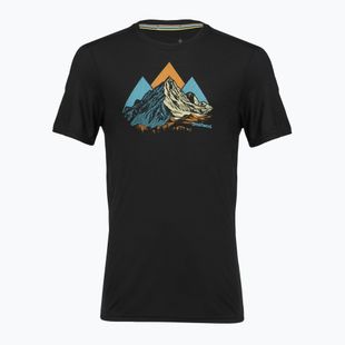 Футболка чоловіча Smartwool Peak Bagger Active SS Graphic Tee black