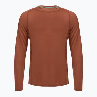 Чоловіча термоактивна кофта Smartwool Merino Sport 120 burnt sienna