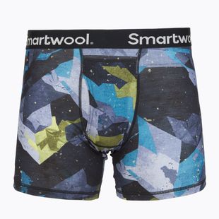 Труси термічні чоловічі Smartwool Merino Print Boxer Brief Boxed blue sum sector
