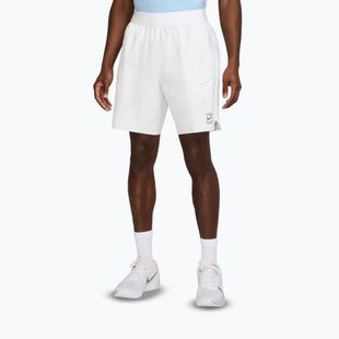 Шорти тенісні чоловічі Nike Court Dri-Fit Advantage 8" white/black
