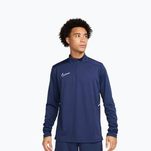 Лонгслів футбольний чоловічий Nike Academy Dri-Fit Drill Top midnight navy/midnight navy/white