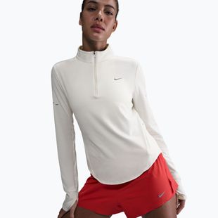 Лонгслів для бігу жіночий Nike Swift Dri-Fit UV 1/4-Zip sail