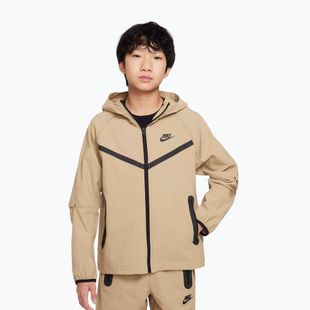 Куртка дитяча Nike Tech Woven parachute beige/parachute beige/black