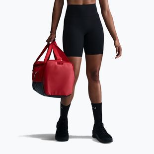 Шорти для тренувань жіночі Nike Universa High Waisted Biker 8" black/anthracite/dark smoke grey