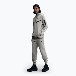 Штани жіночі Nike Sportswear Tech Fleece Mid-Rise dark grey heather/black