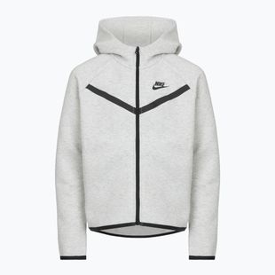 Кофта дитяча Nike Sportswear Tech Fleece light grey/heather/black/black