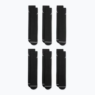 Шкарпетки  Jordan Everyday Cushioned Crew 6 pairs black/white