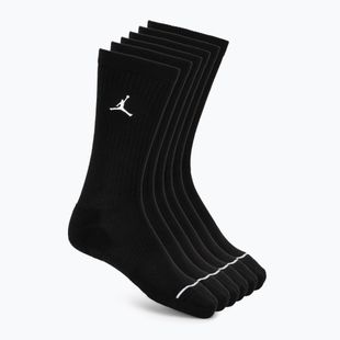 Skarpety Nike Jordan Everyday Cushioned Crew 6 par black/white