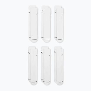 Шкарпетки  Jordan Everyday Cushioned Crew 6 pairs white/black