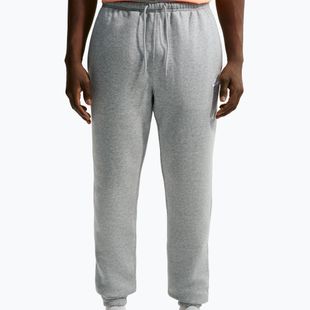 Штани чоловічі Nike Club Cuffed Brushed dark grey heather/light smoke grey/white