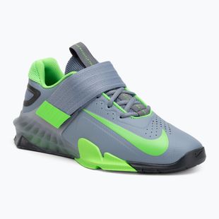 Кросівки для важкої атлетики Nike Savaleos ashen slate/green strike/anthracite