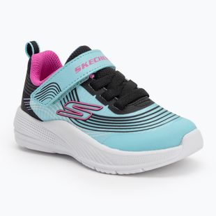 Кросівки дитячі SKECHERS Microspec Advance aqua/purple