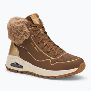 Кросівки жіночі SKECHERS Uno Rugged Fall Shimmer taupe/metallic