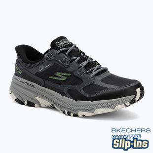 Чоловічі кросівки SKECHERS Go Run Trail Altitude 2.0 Rocky Hill чорного кольору