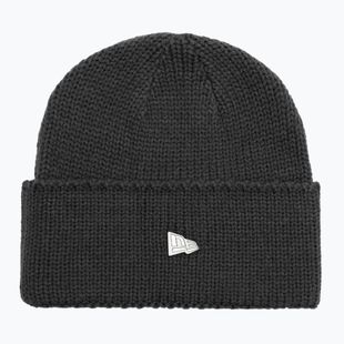 Шапка зимова New Era Ne Wide Beanie dark grey