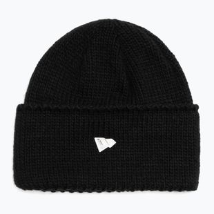 Шапка зимова New Era Metal Pin Wide Cuff Knit Beanie black