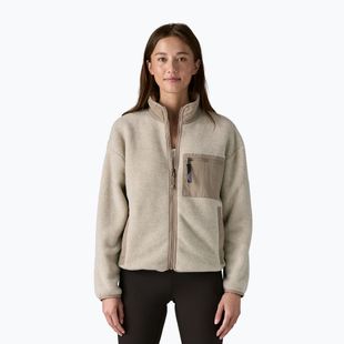 Кофта флісова жіноча Patagonia Synch oatmeal heather w/seabird grey