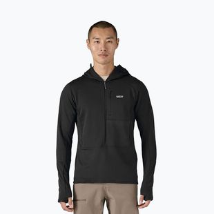 Чоловіча куртка Patagonia R1 Hybrid Pullover Softshell куртка чорна