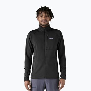 Кофта флісова чоловіча Patagonia R1 Hybrid black