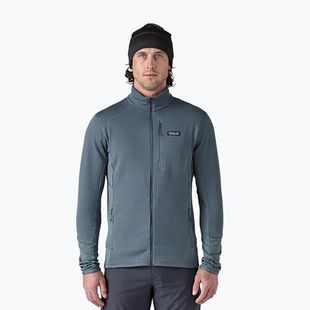 Кофта флісова чоловіча Patagonia R1 Hybrid utility blue