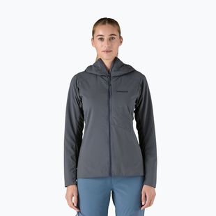 Жіноча гібридна куртка Patagonia Nano-Air Ultralight Full-Zip Hoody кольору smolder blue