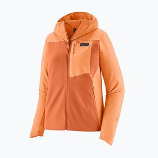 Куртка софтшел жіноча  Patagonia R1 CrossStrata Hoody rock melon