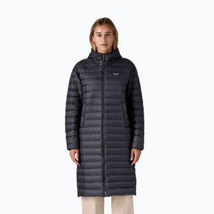 Жіноче пухове пальто Patagonia Recycled Down Sweater Parka чорне