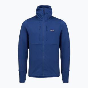 Кофта трекінгова чоловіча Patagonia R1 Thermal Full Zip Hoody clement blue