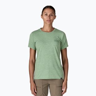 Футболка жіноча Patagonia Cap Cool Daily Graphic Shirt strataspire / ellwood green x-dye