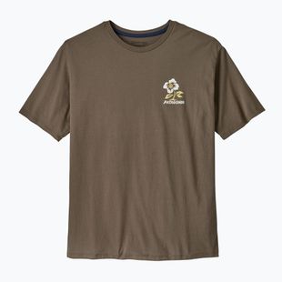 Футболка чоловіча Patagonia Balance Organic peace seeds / marlow brown