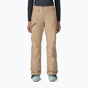 Штани гірськолижні жіночі Patagonia Insulated Powder Town oar tan