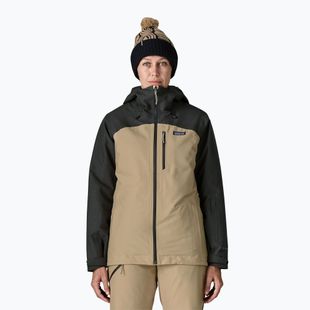 Куртка-дощовик жіноча Patagonia Insulated Powder Town oar tan