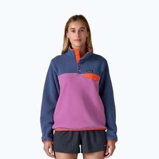 Кофта трекінгова жіноча Patagonia LW Synch Snap-T P / O brisk purple