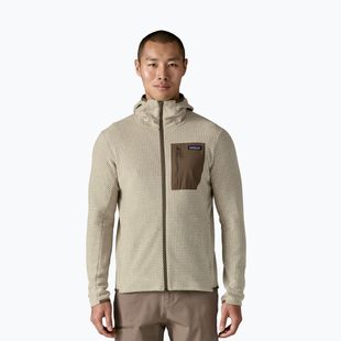 Кофта трекінгова чоловіча Patagonia R1 Air Full-Zip Hoody pelican