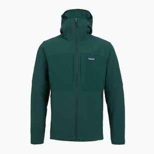 Куртка софтшел чоловіча Patagonia R2 TechFace Hoody cascade green