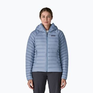 Пуховик жіночий Patagonia Down Sweater Hoody barnacle blue