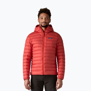 Пуховик чоловічий Patagonia Down Sweater Hoody amanita red