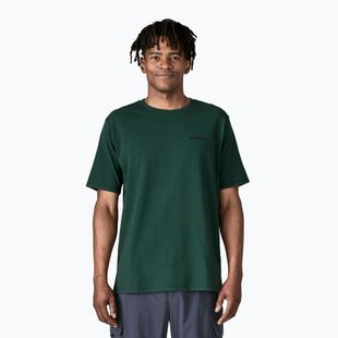 Футболка чоловіча Patagonia P-6 Logo Responsibili-Tee cascade green